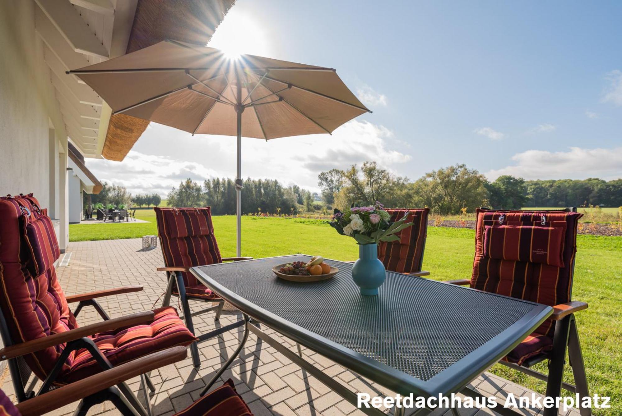Vila Reetidyll Am Haff Pepelow Exteriér fotografie